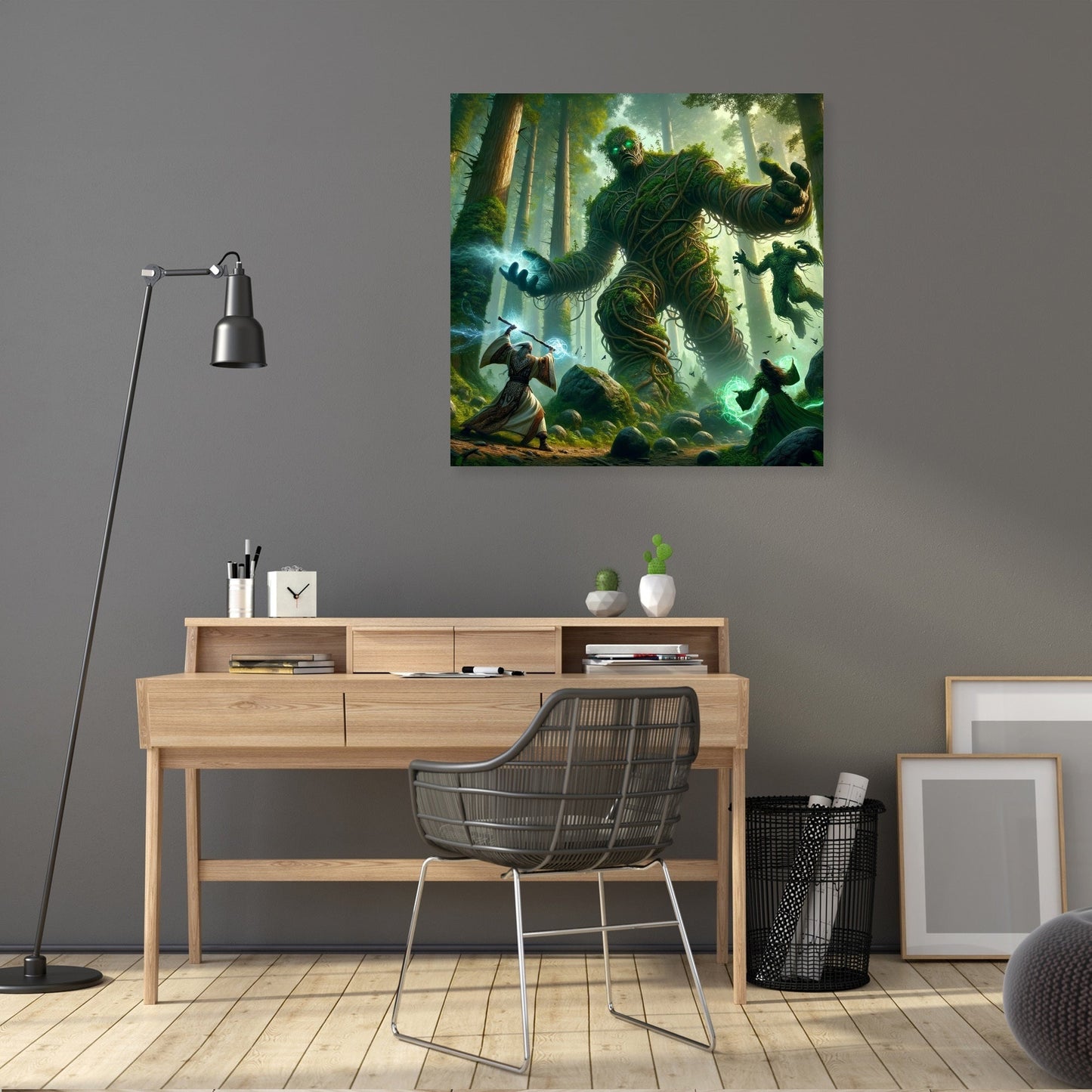 Forest Guardians' Standoff Canvas