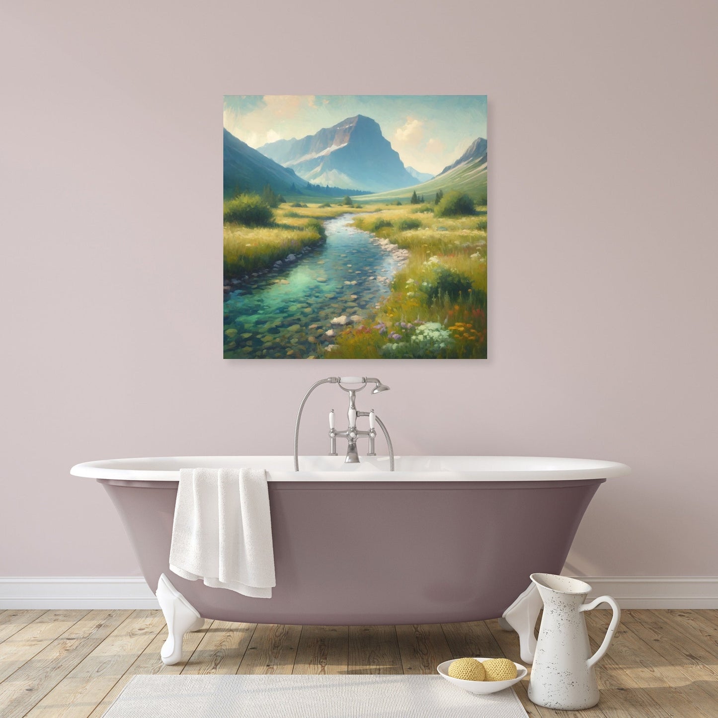 Mountain Meadow Canvas