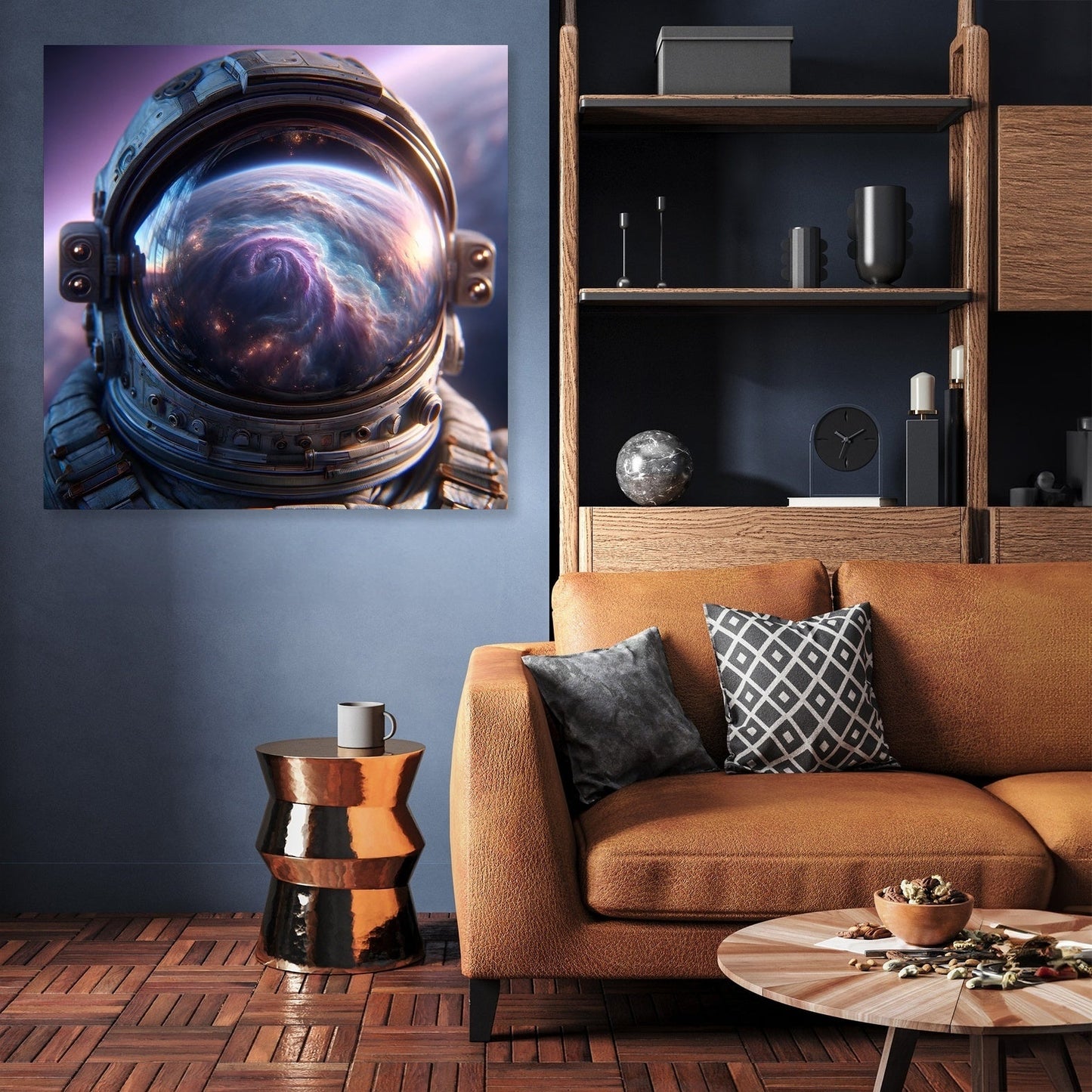 Cosmic Reflection Canvas