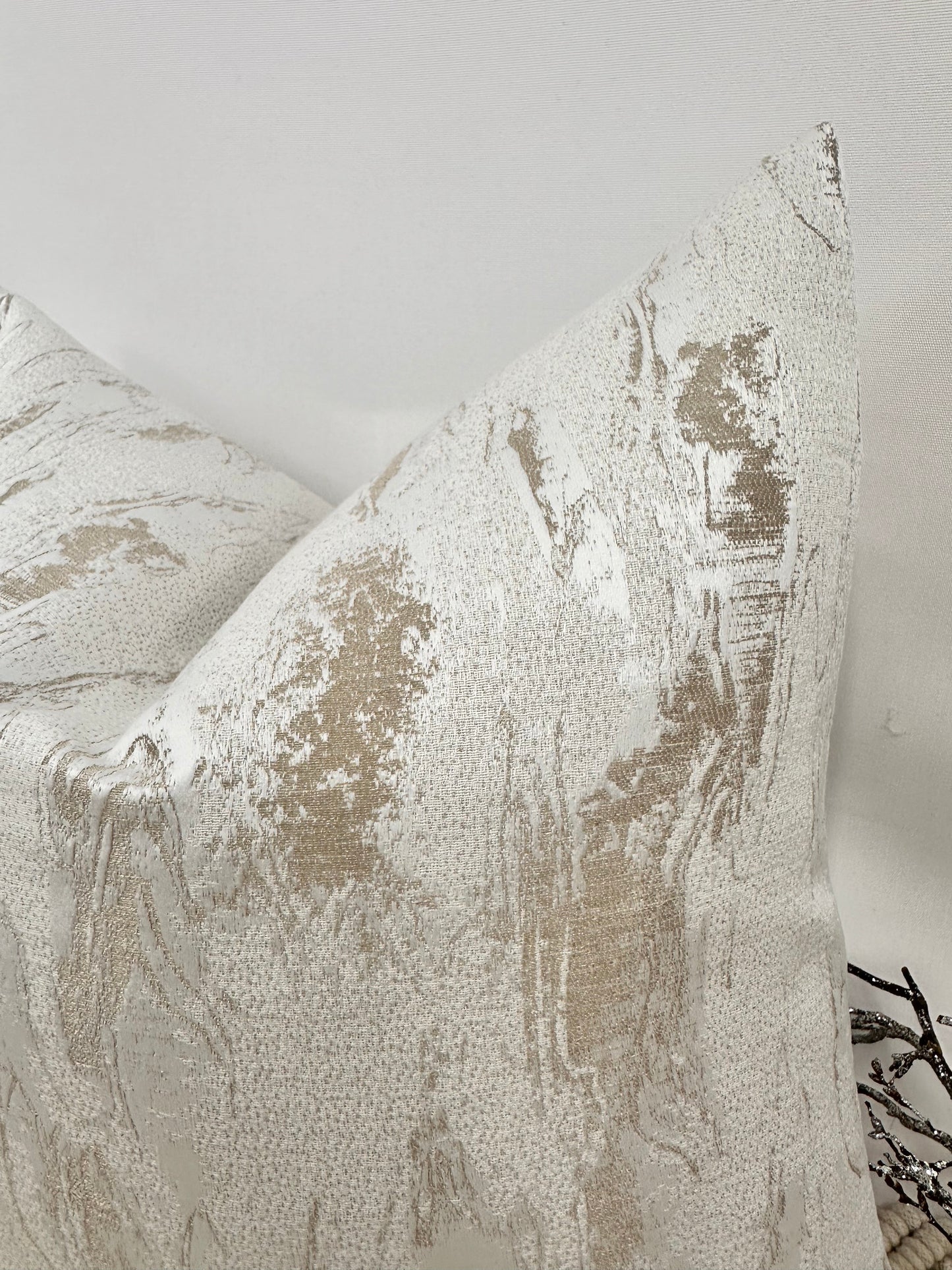 The Couture Cushion - The Ivory Zanella - Style No. 44b