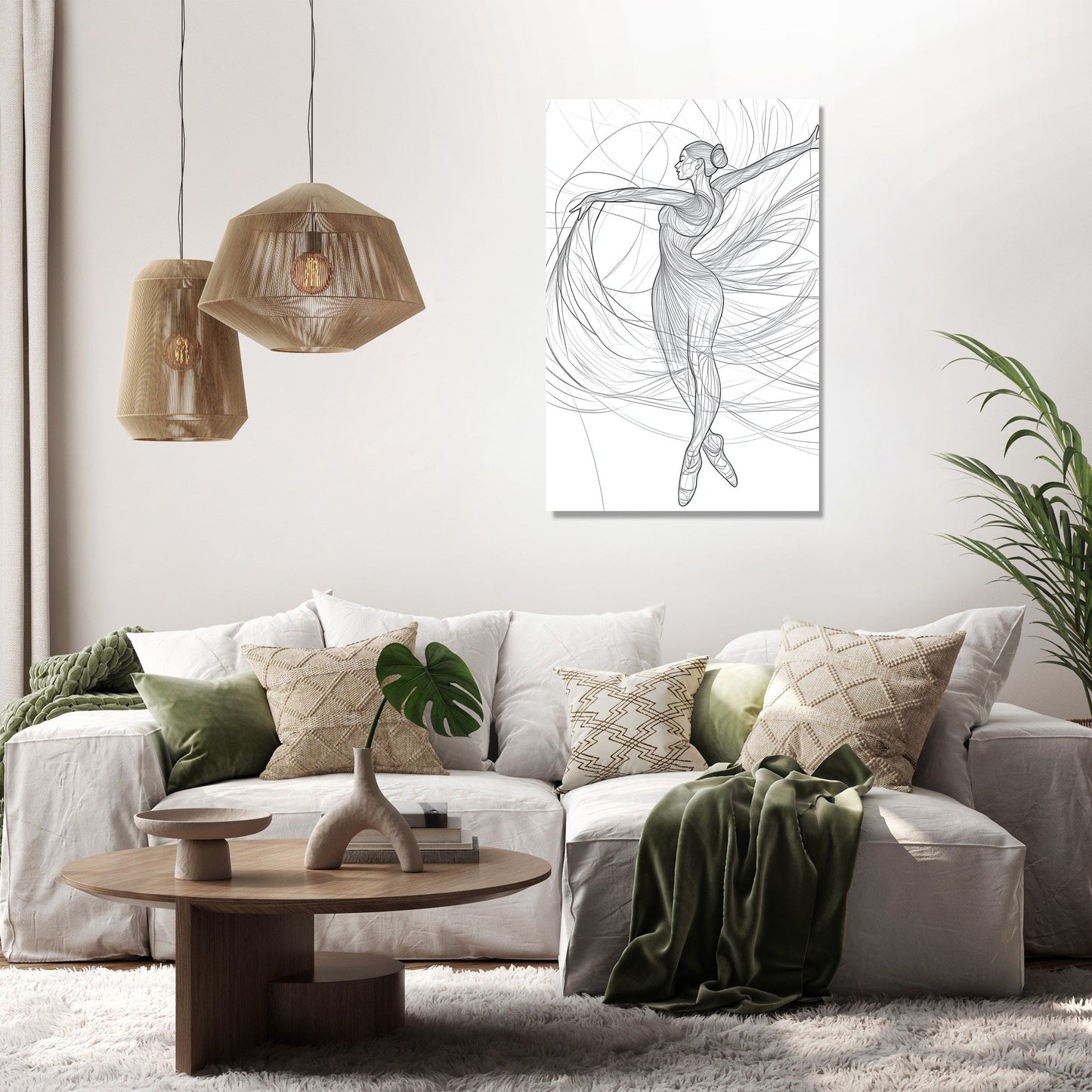 Dancer's Grace Canvas