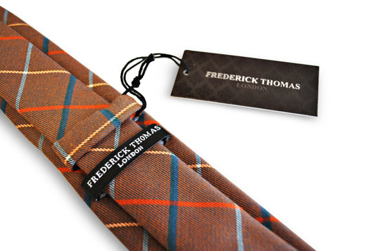 black cable knit skinny tie