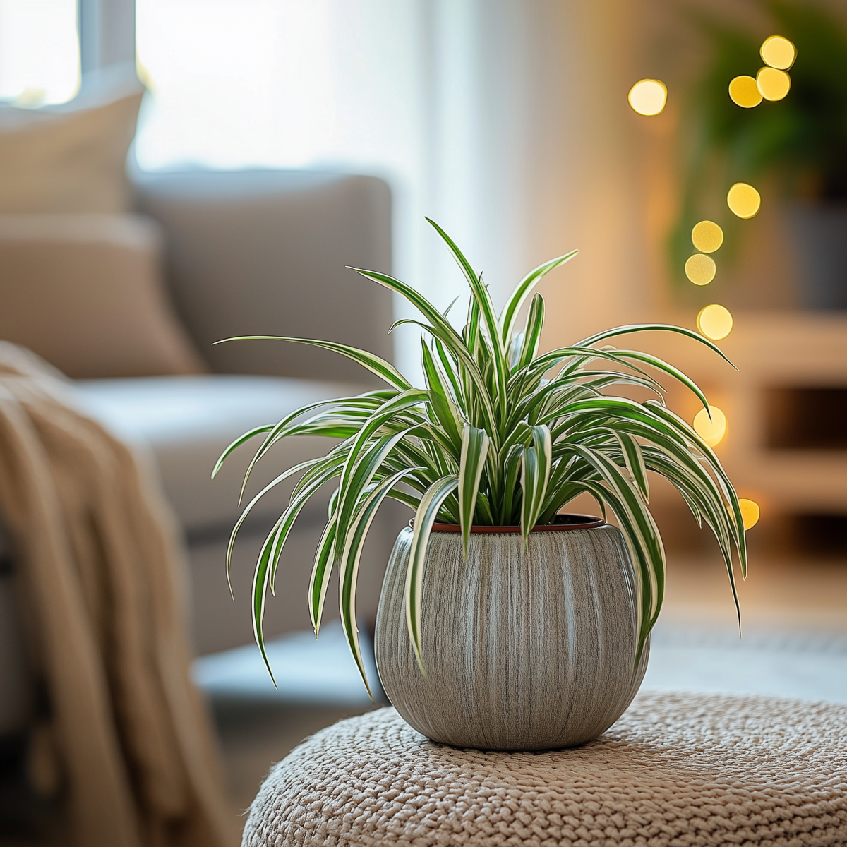 Spider plant - Chlorophytum comosum 'Atlantic' - Height 25-40cm - ⌀12cm