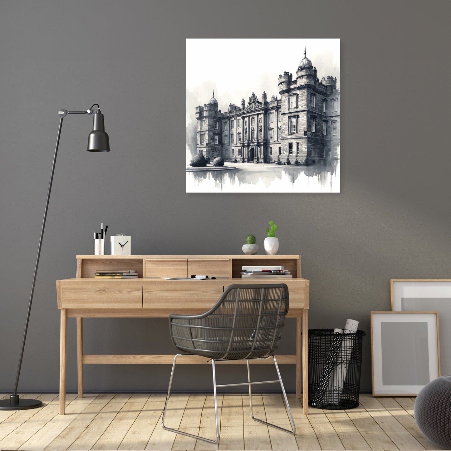 Edinburgh's Holyroodhouse Elegance Canvas