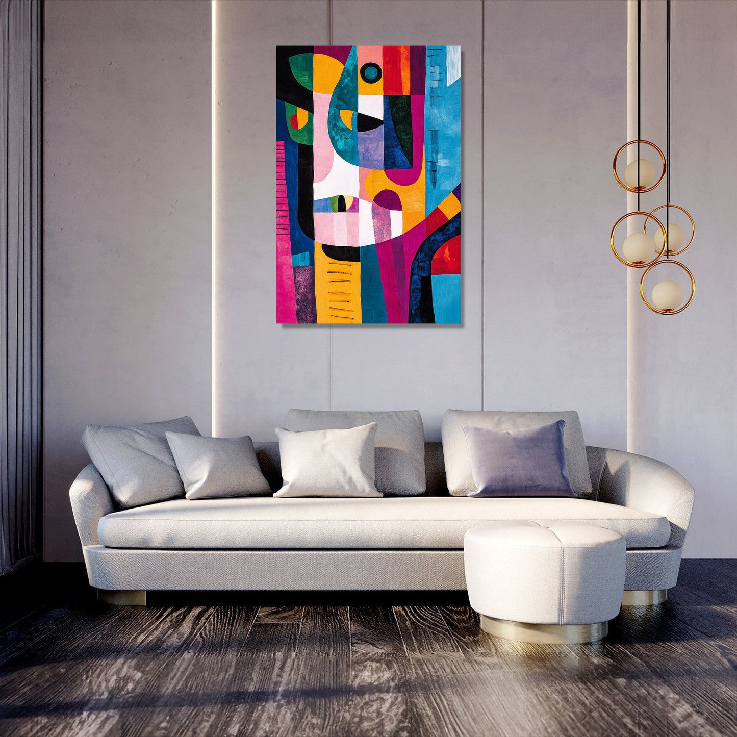 Energetic Movement Canvas