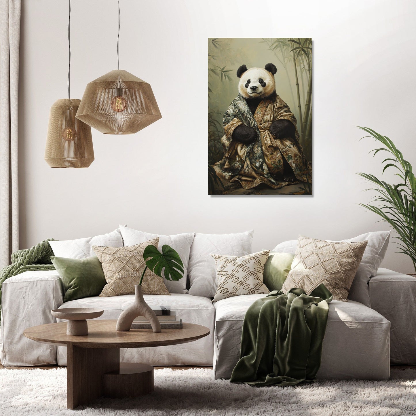 Panda's Serene Canvas