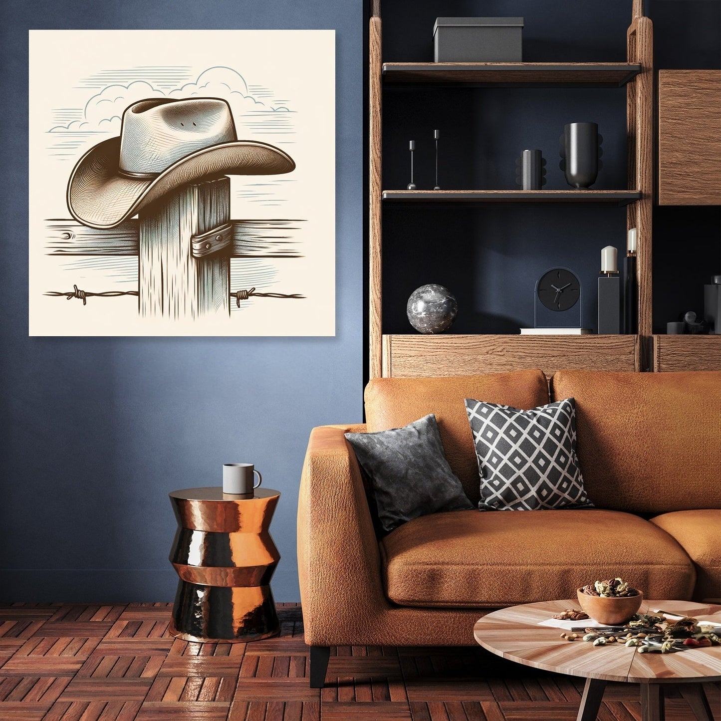 Rustic Charm Canvas