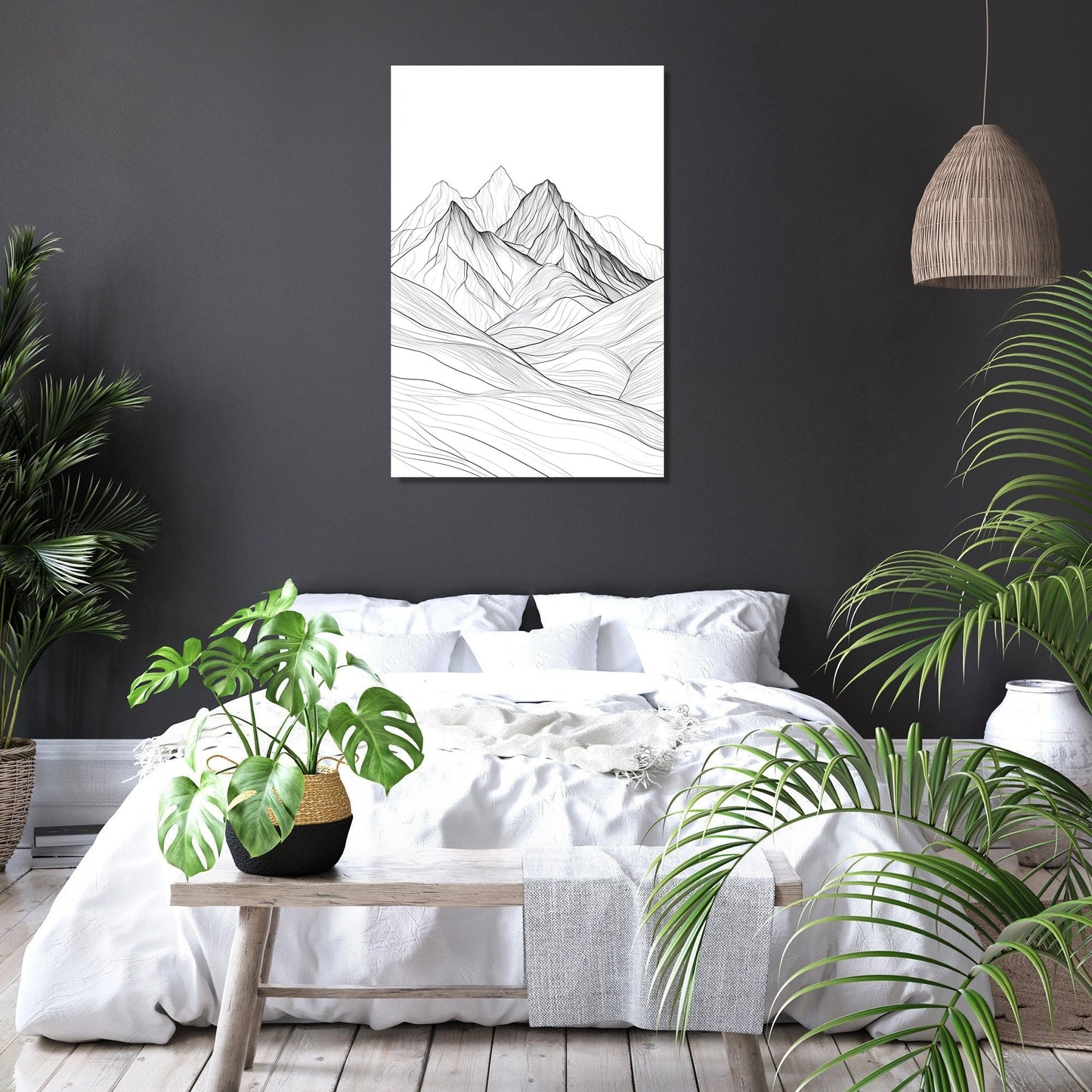 Majestic Mountain Canvas