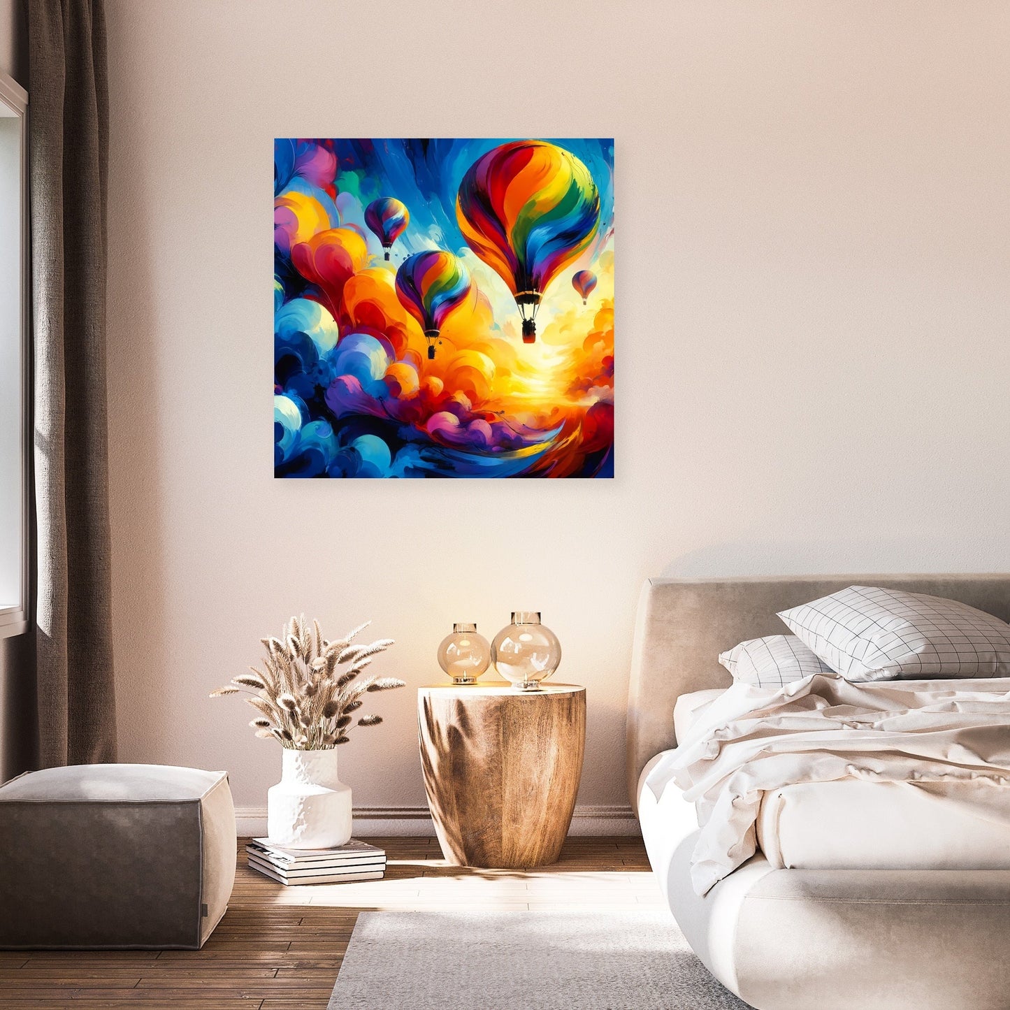 Abstract Horizons Canvas