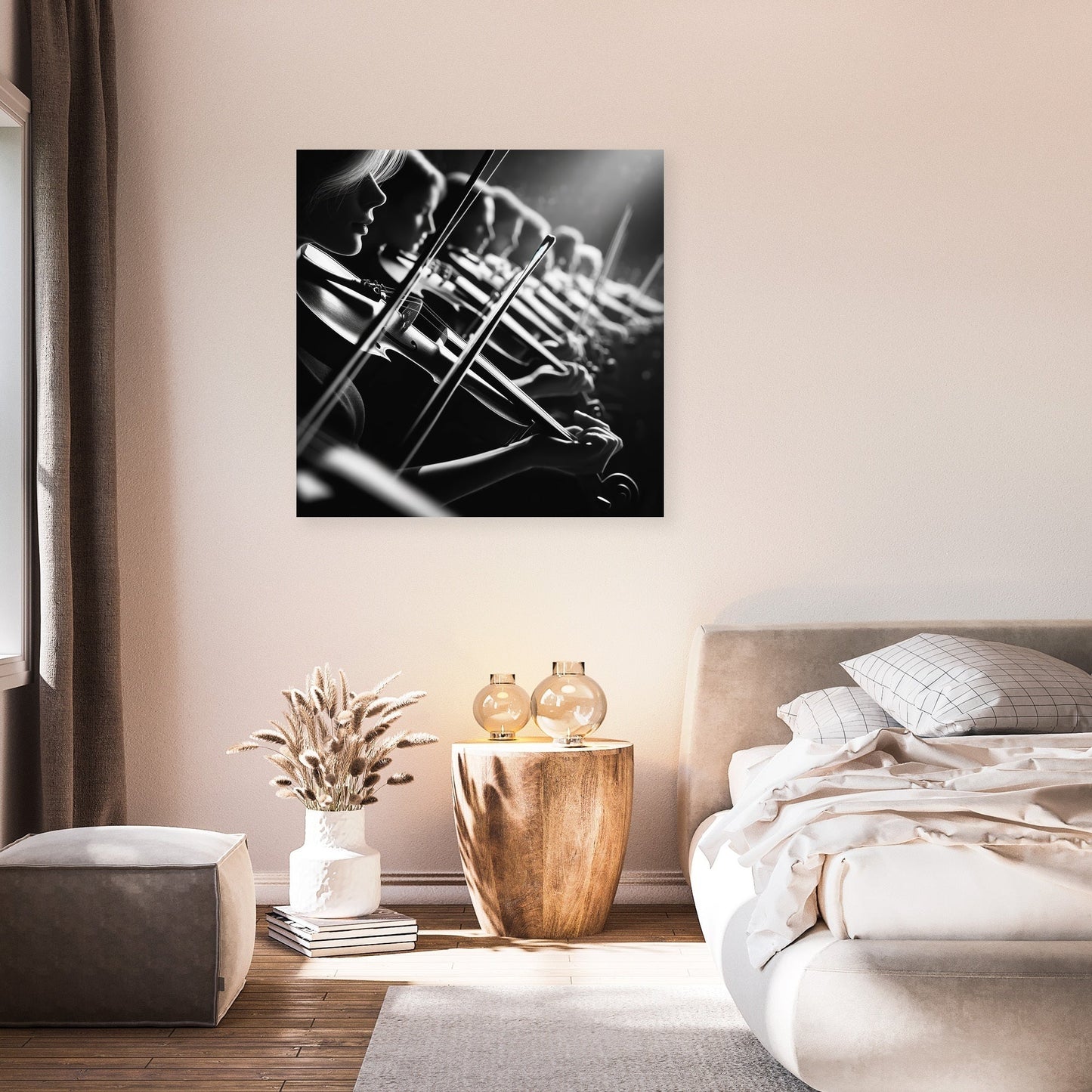 Harmony in Strings Canvas
