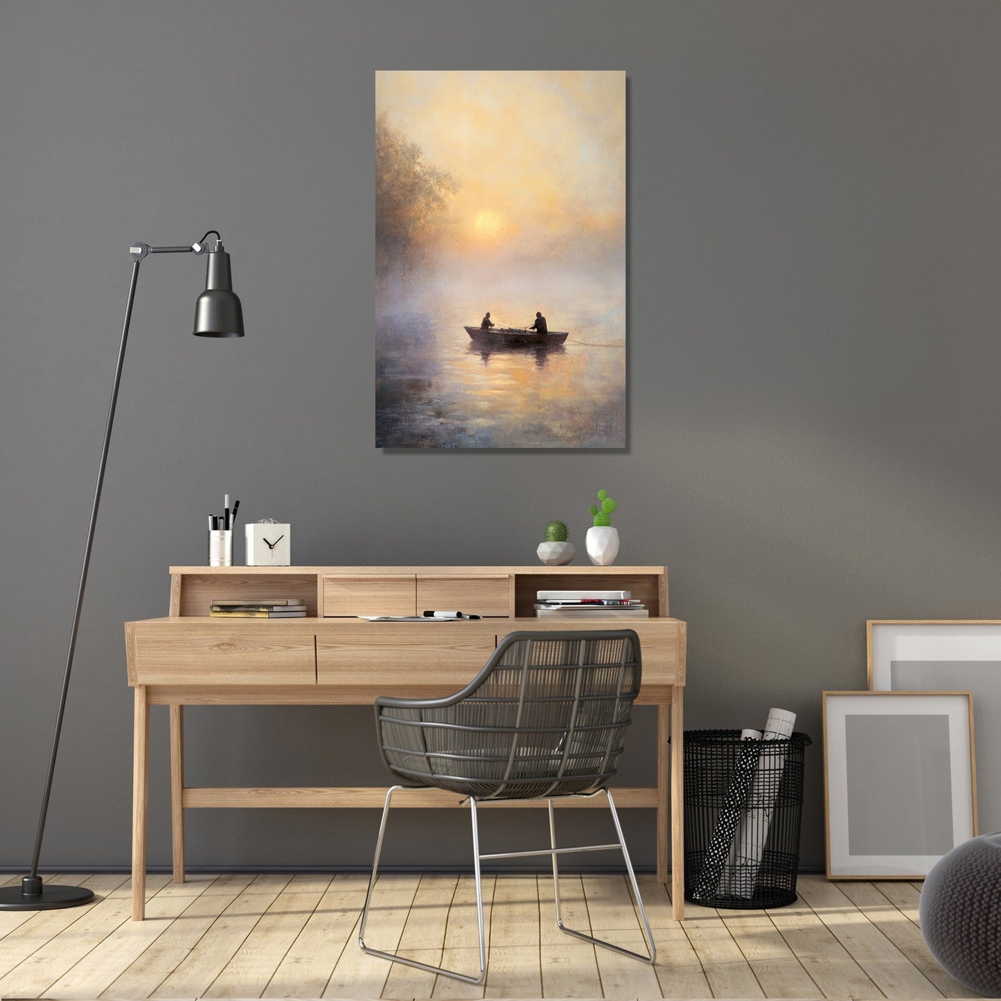 Fisherman's Morning Canvas