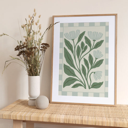 Petal Poetry Sage Print