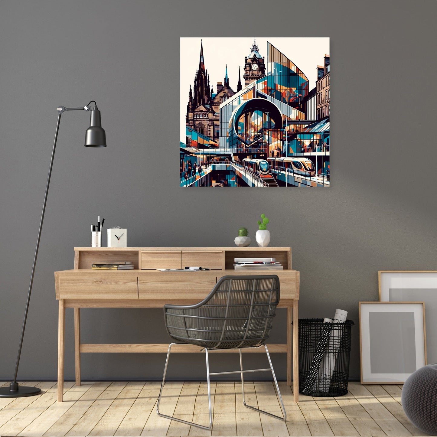 Modern Art Hub Edinburgh Canvas