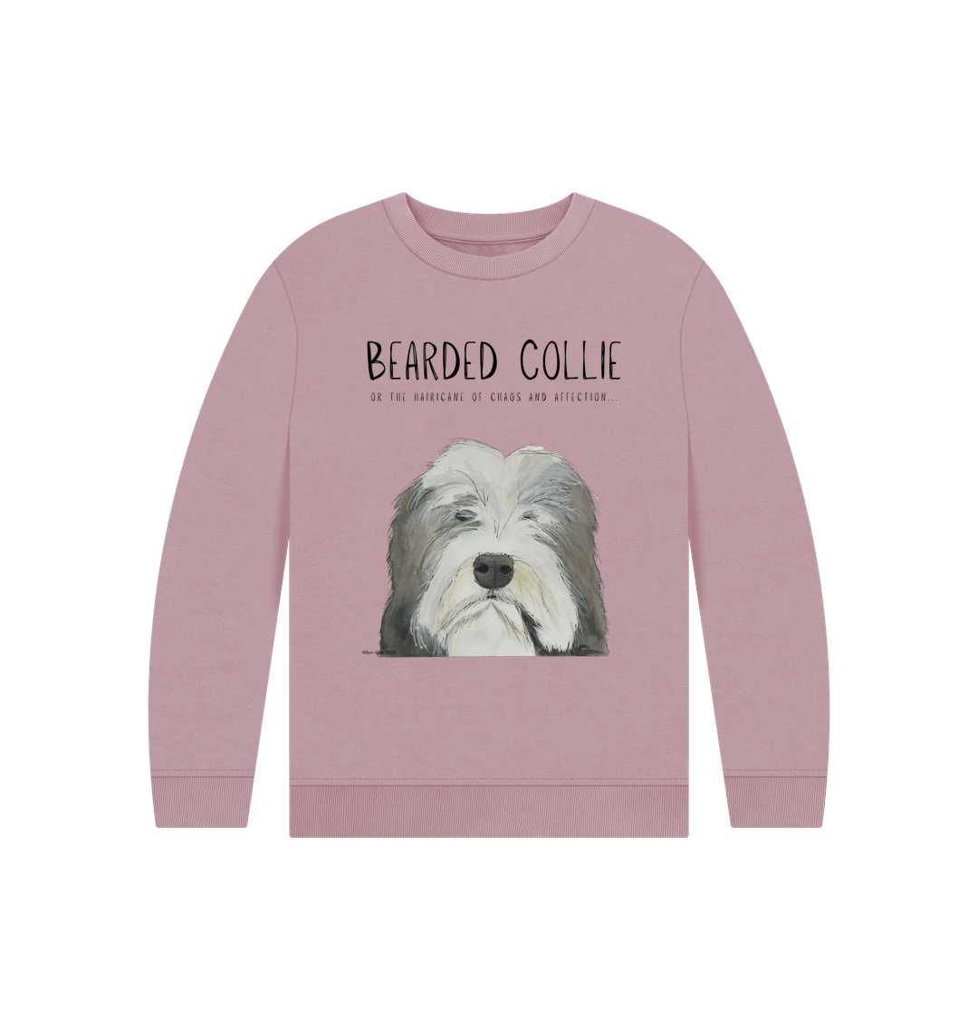 The Bearded Collie Sweatshirt: Cozy Chaos for Your Little Hairicane!