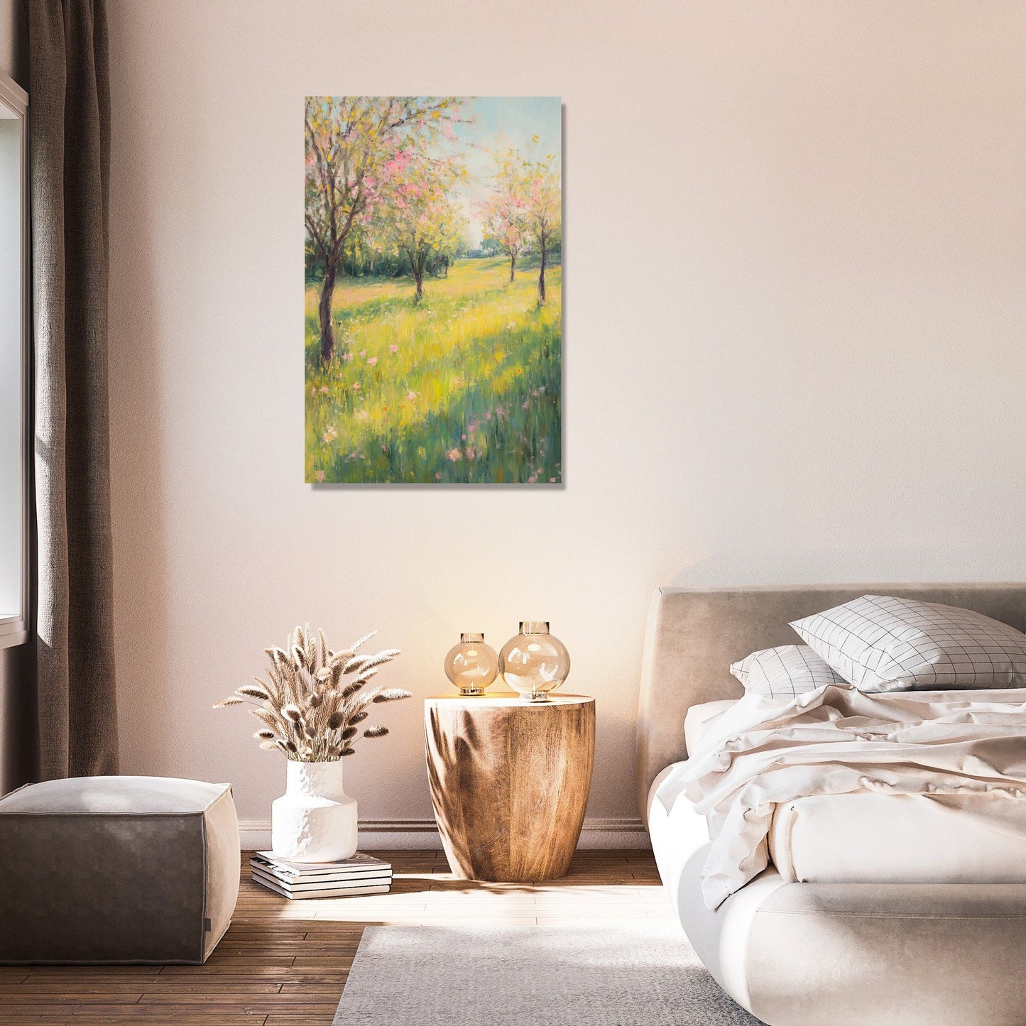 Delicate Spring Vista Canvas