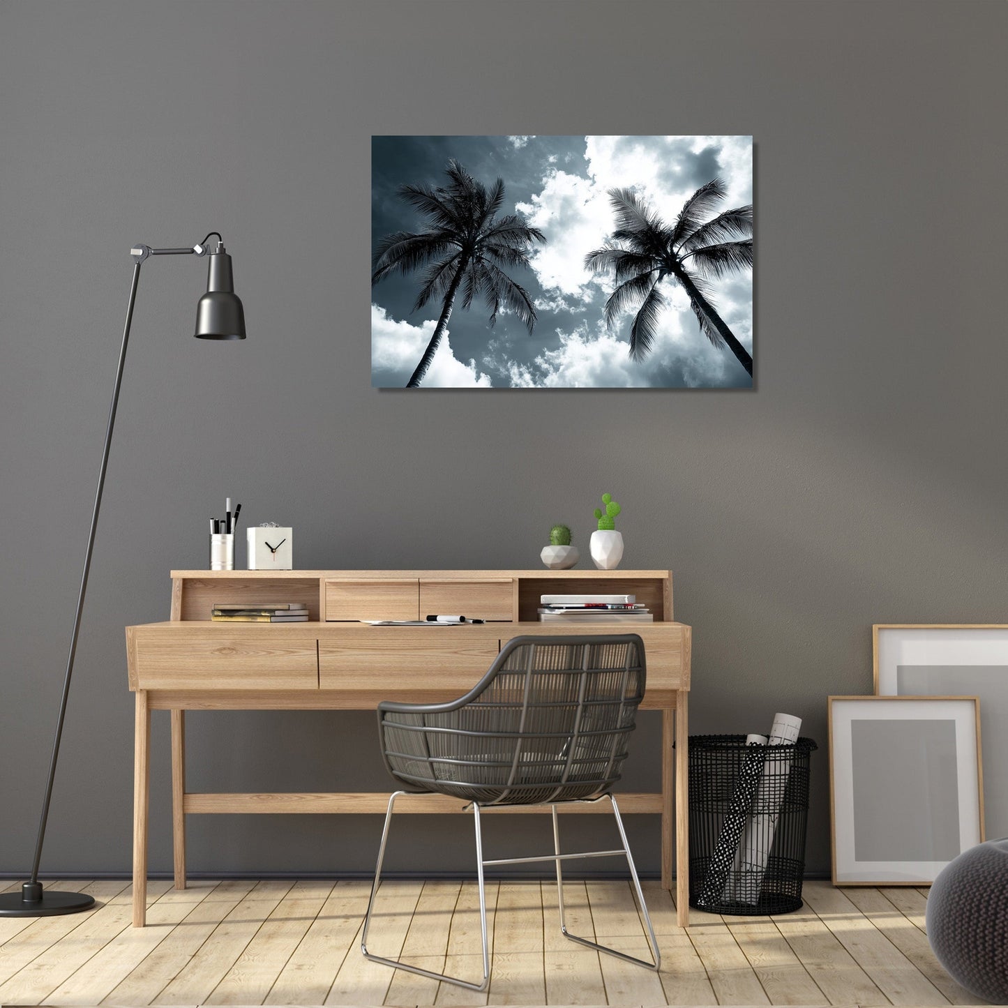 Palm Silhouette Canvas
