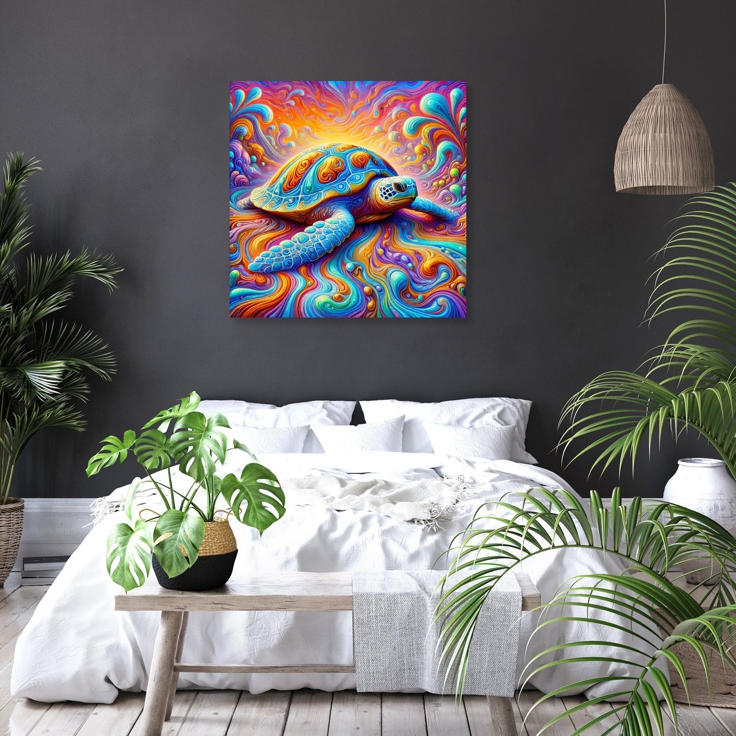 Dreamscape Turtle Canvas