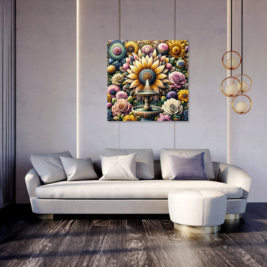 Blossom Tapestry Canvas