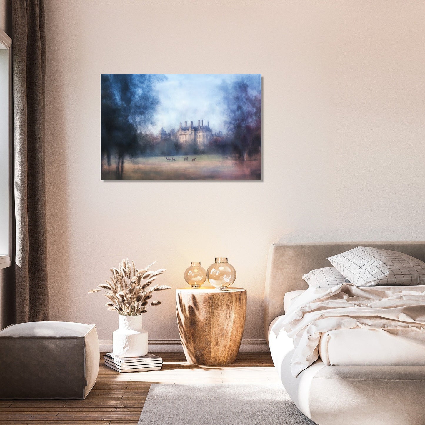Wollaton Hall Twilight Canvas
