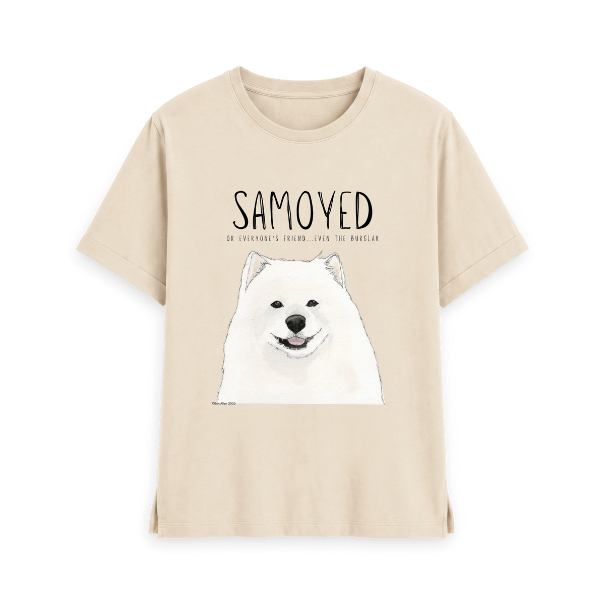 Fluff First, Questions Later – The Samoyed Tee for Professional Dog People