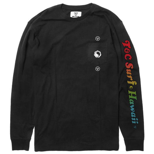 Vissla T&C Three Peak LS Pocket Tee