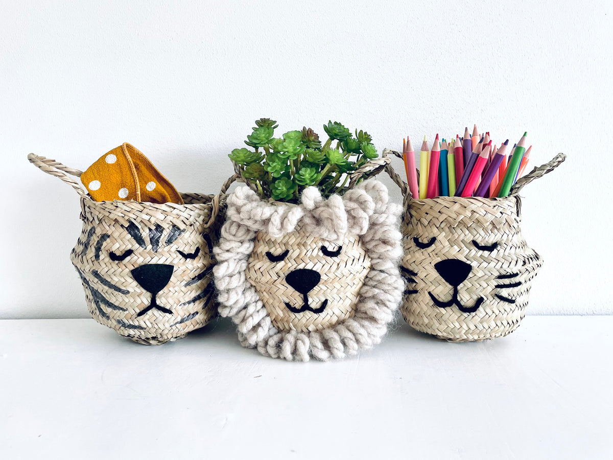Natural Tiger Basket - Mini