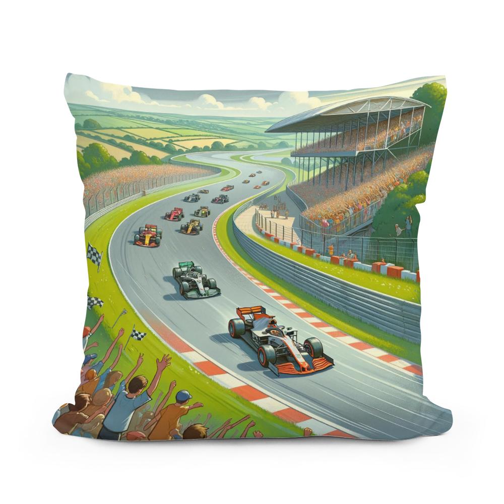 Speedway Adventure Cotton Cushion