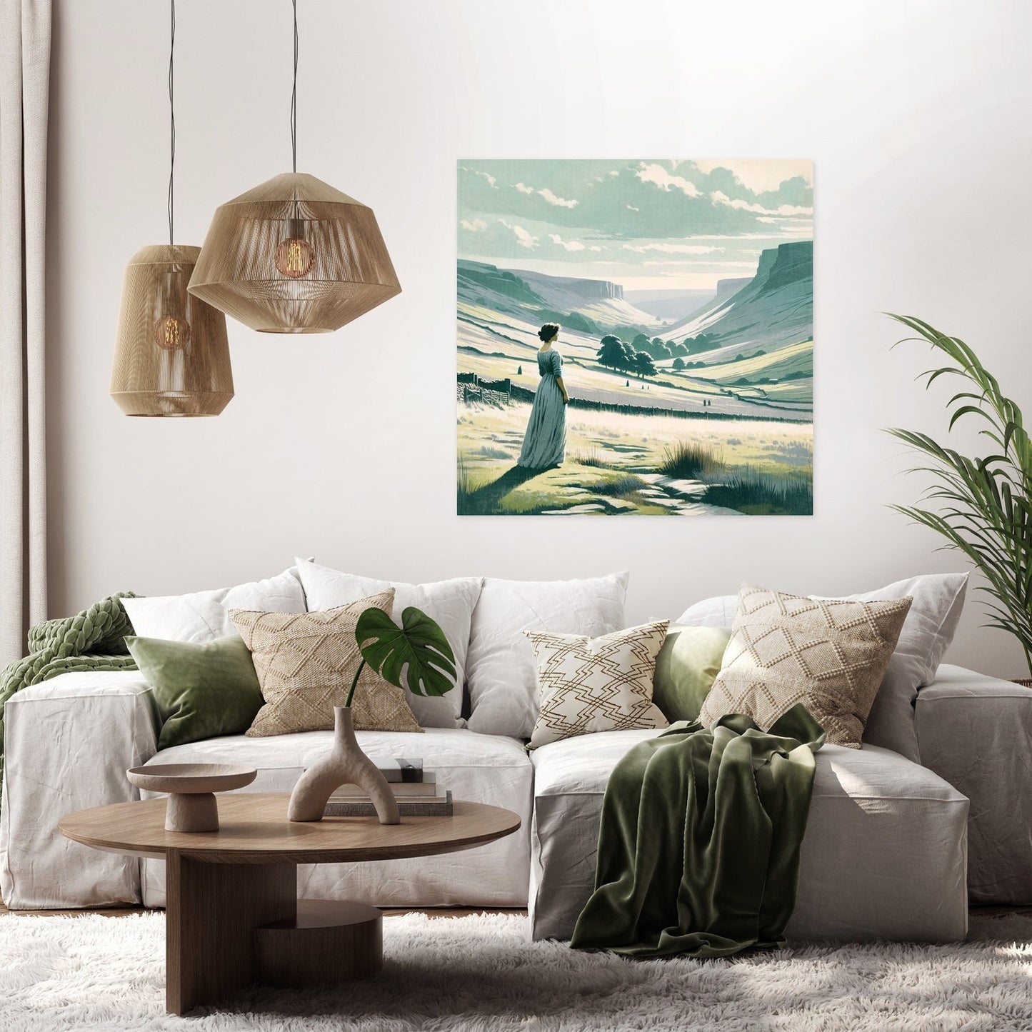 Reflective Solitude Canvas