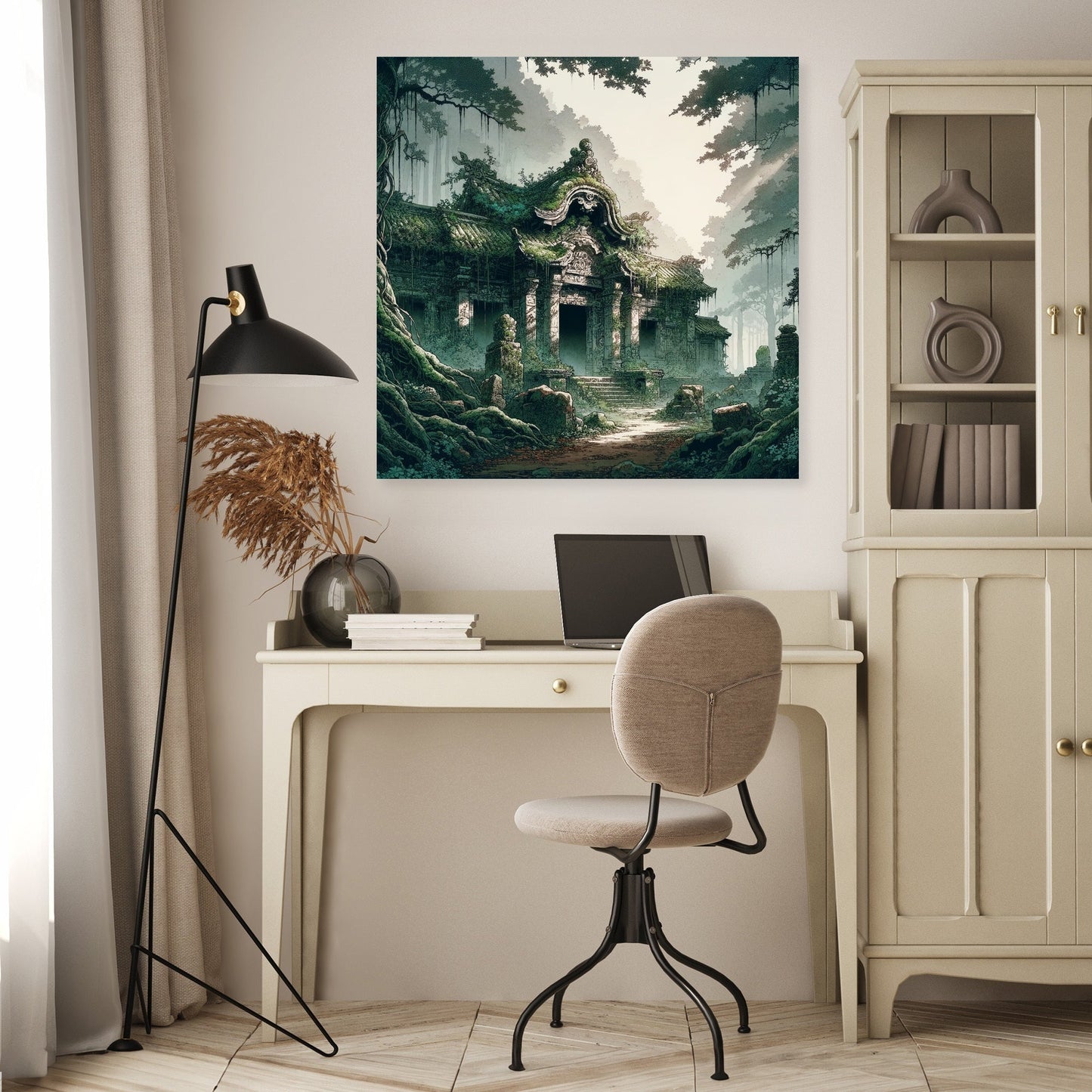 Forgotten Temple Canvas
