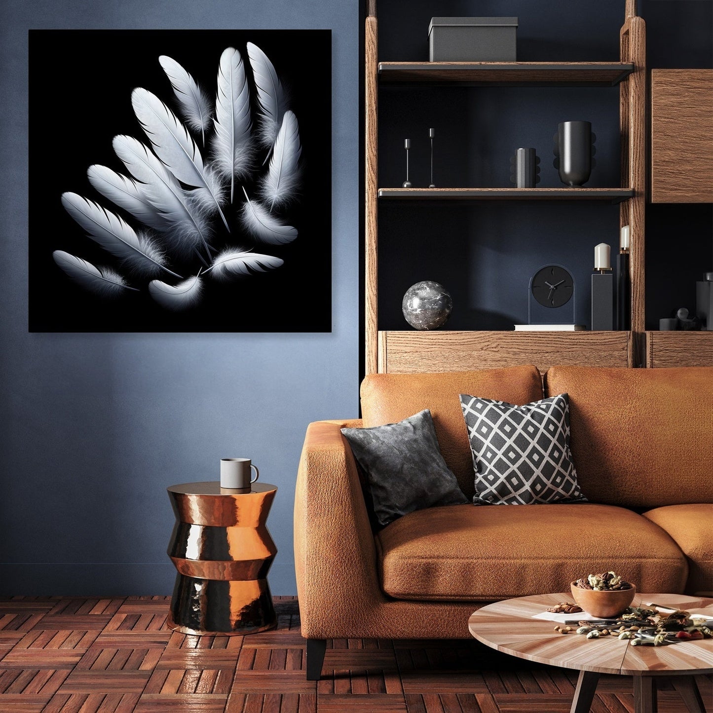 Feathered Serenity Canvas