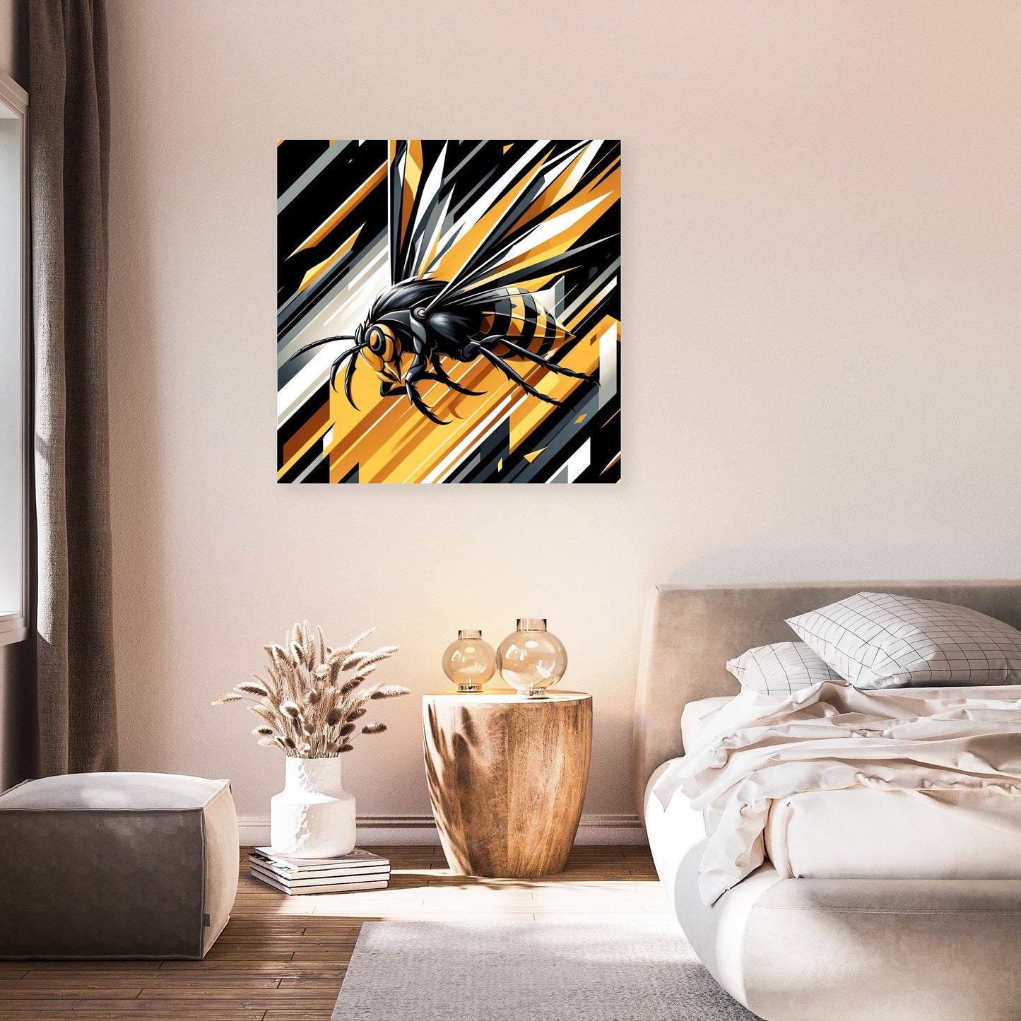 Hornet in Flight Canvas