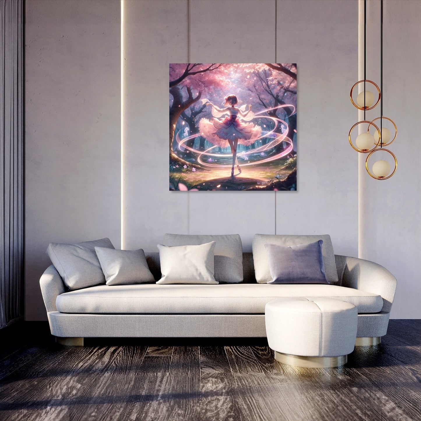 Sakura Dance Enchantment Canvas