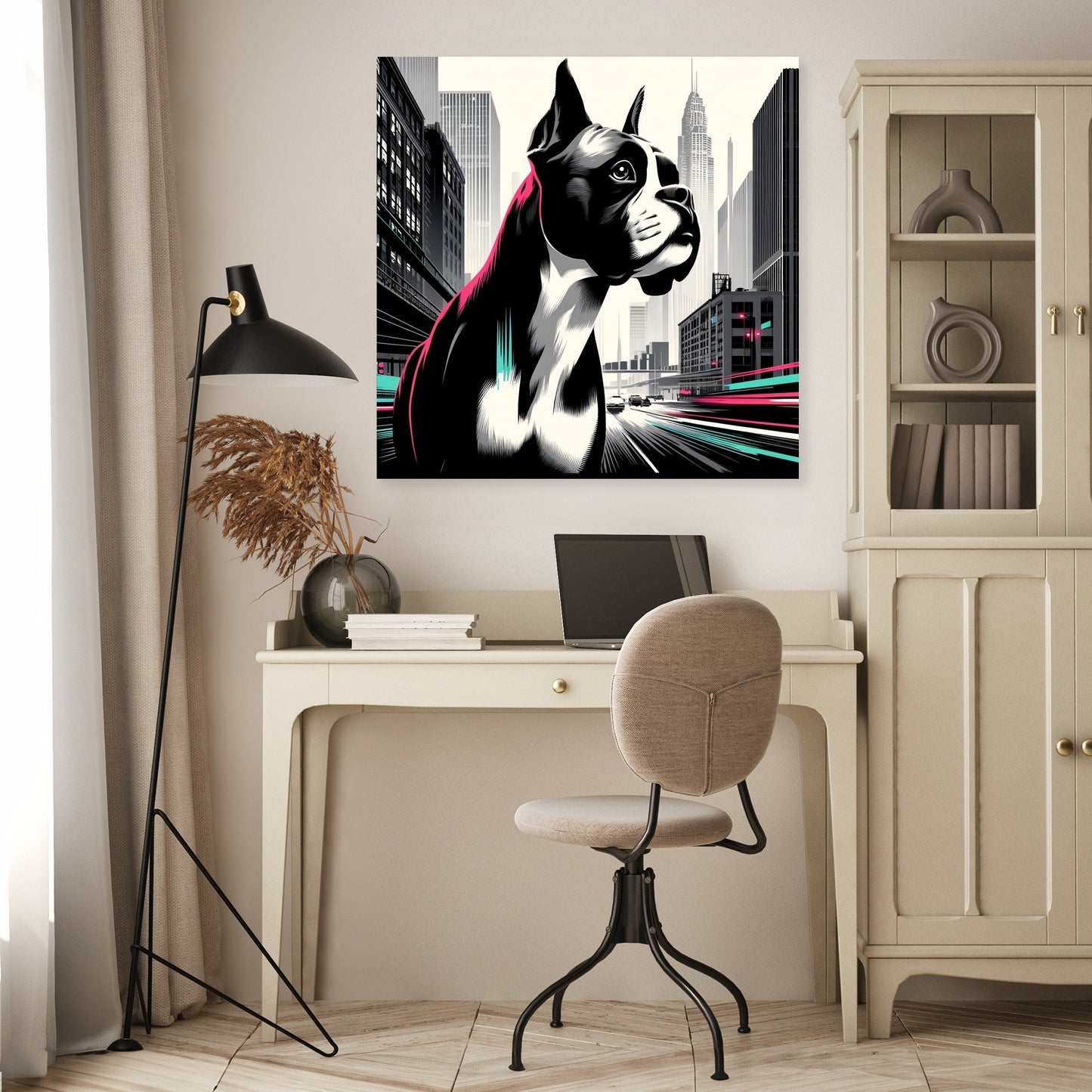 Urban Boxer City Life Canvas