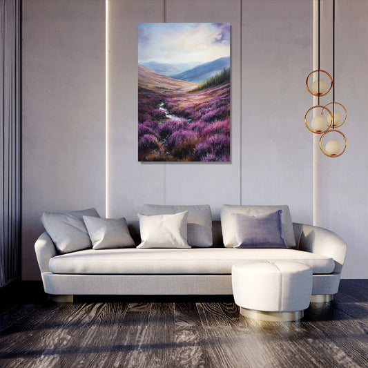 The Splendour of Highland Valley Canvas