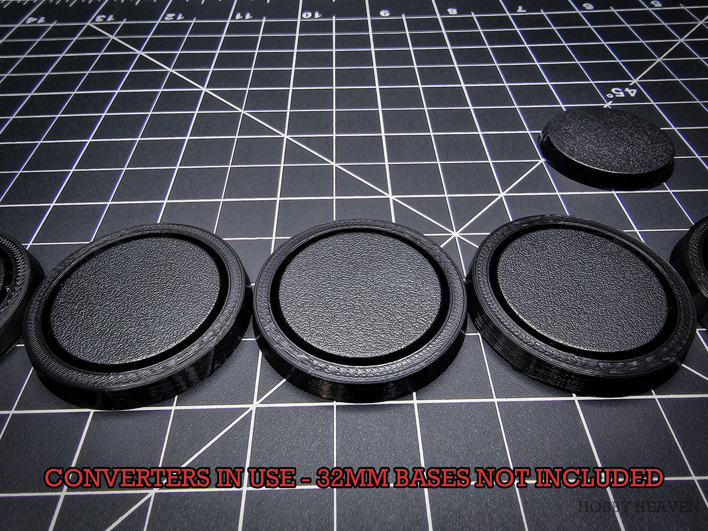 32 to 40mm Round Bases Converters 3d Print