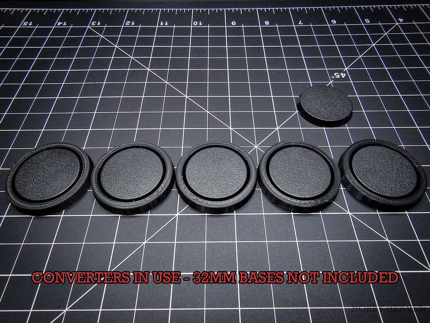 32 to 40mm Round Bases Converters 3d Print