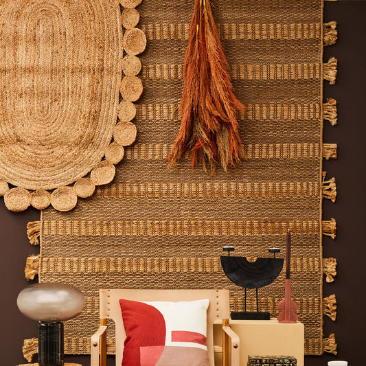 Bosie Demir Ova Jute Rug