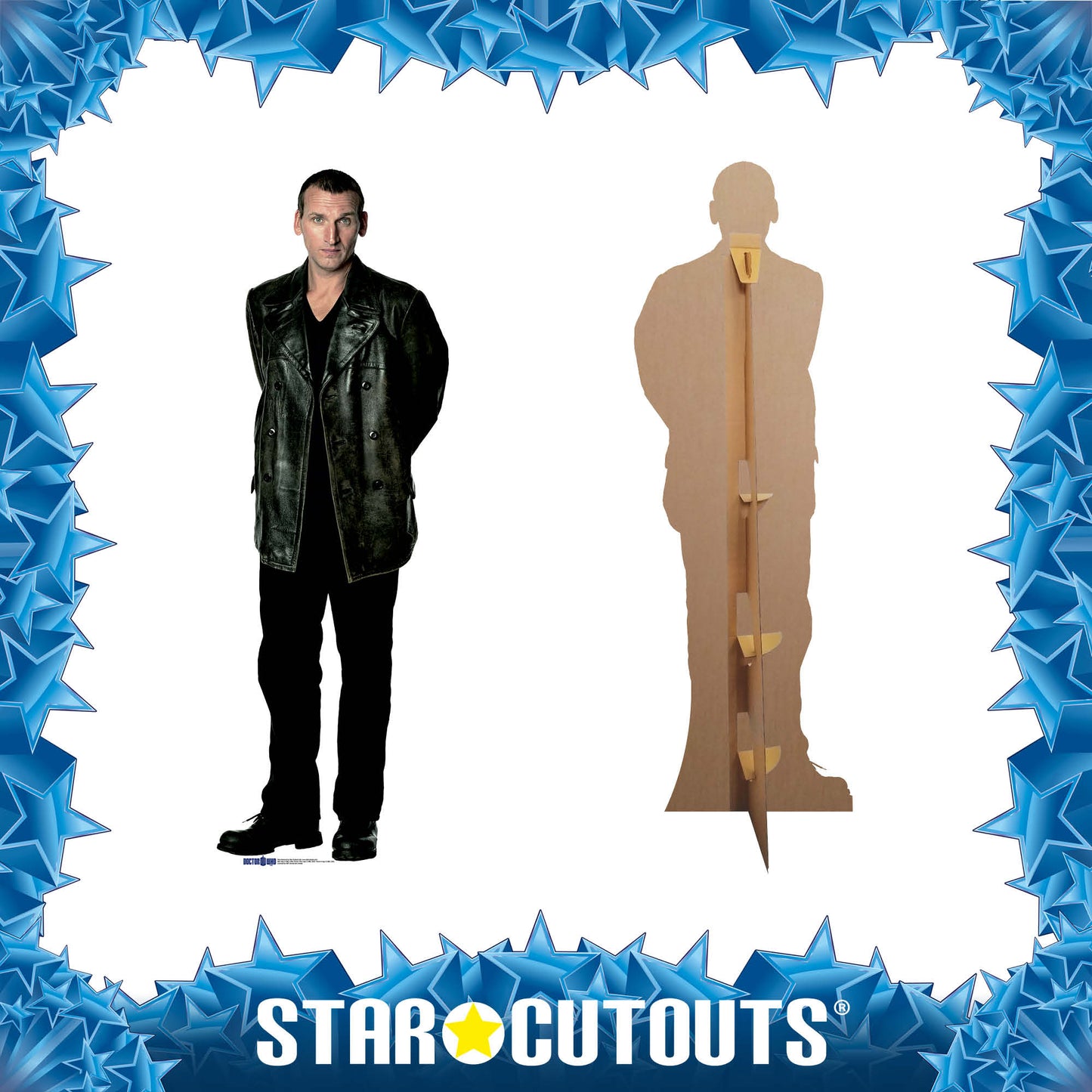 SC322 Christopher Eccleston The 9th Doctor Cardboard Cut Out Height 185cm