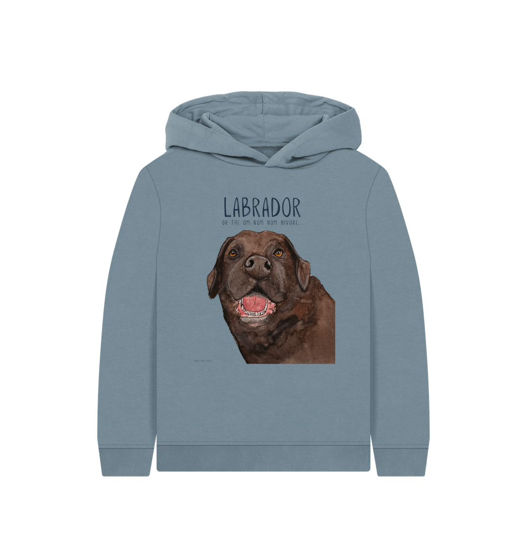 Snack Mode: Activated – The Chocolate Labrador Kids’ Hoodie