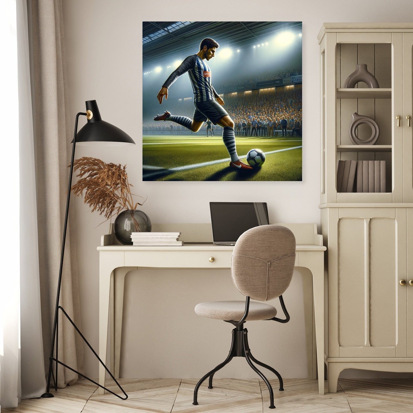 Stadium Showdown Canvas