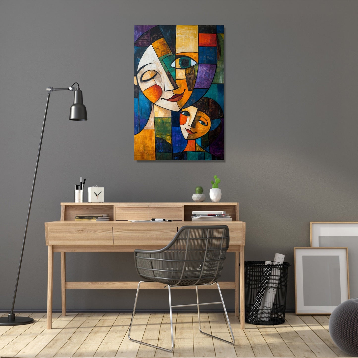 Laughter's Geometry Canvas