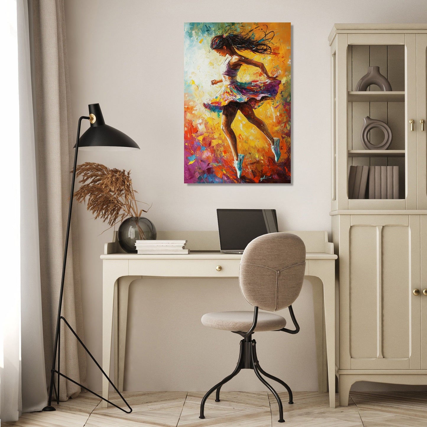 Energy of Exercise Canvas