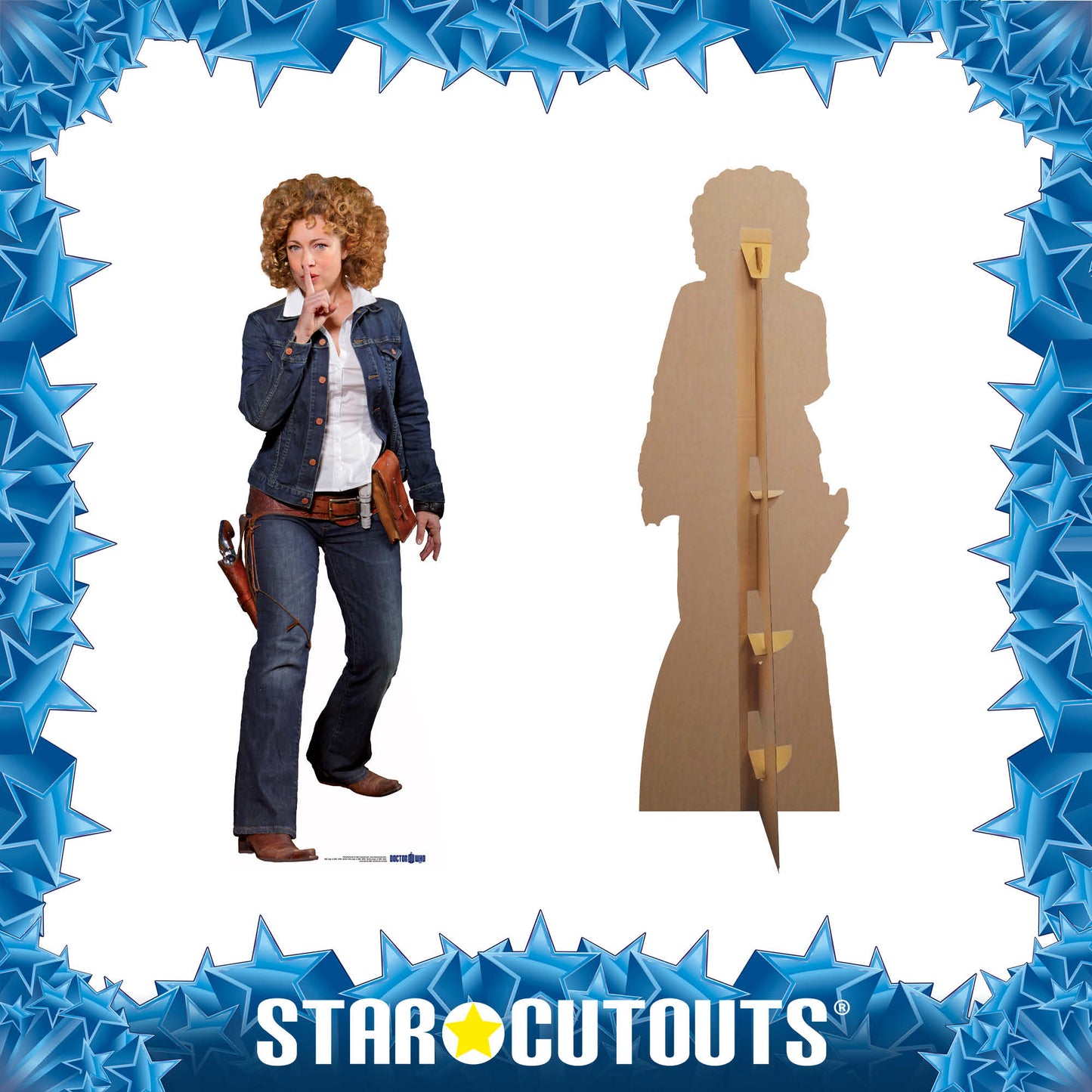SC324 River Song - Utah Cardboard Cut Out Height 170cm