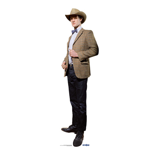 SC325 The 11th Doctor Stetson Matt Smith Cardboard Cut Out Height 180cm