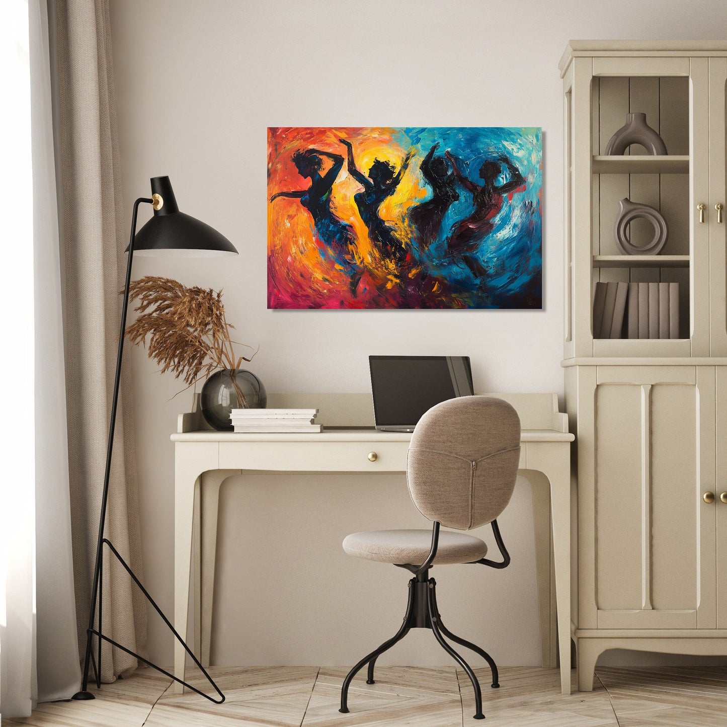 Dynamic Dancers Canvas