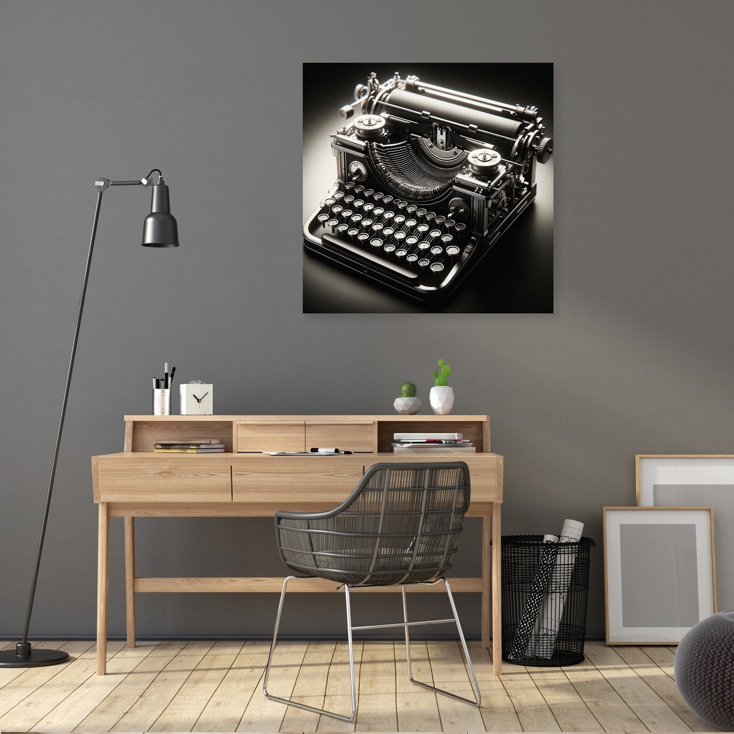 Classic Typewriter Canvas