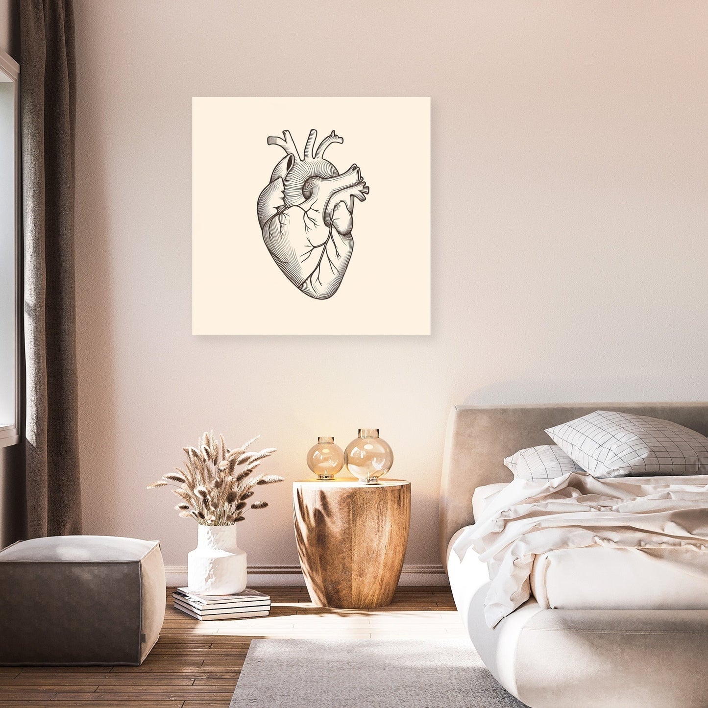 Heart Anatomy Canvas
