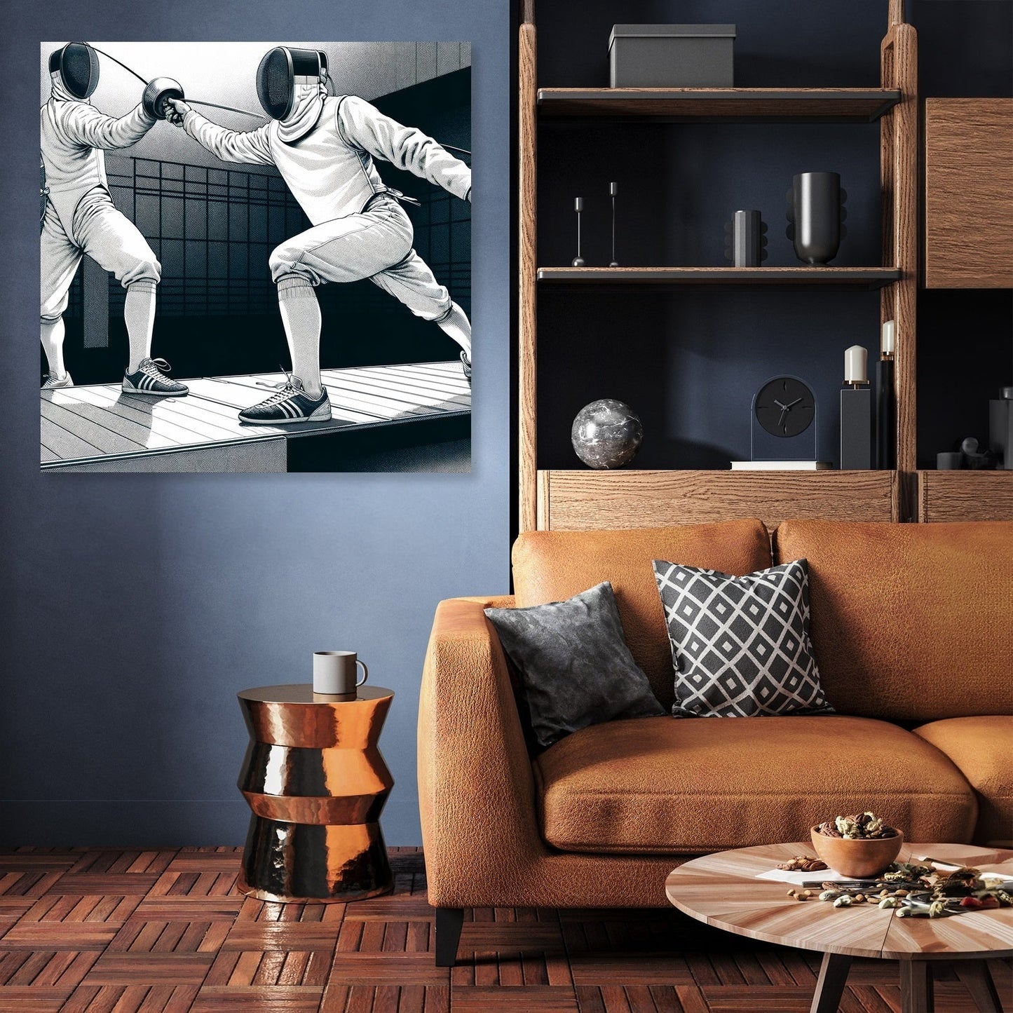 Elegant Parry Canvas