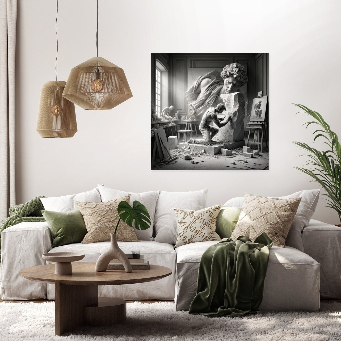 Marble Genesis Canvas