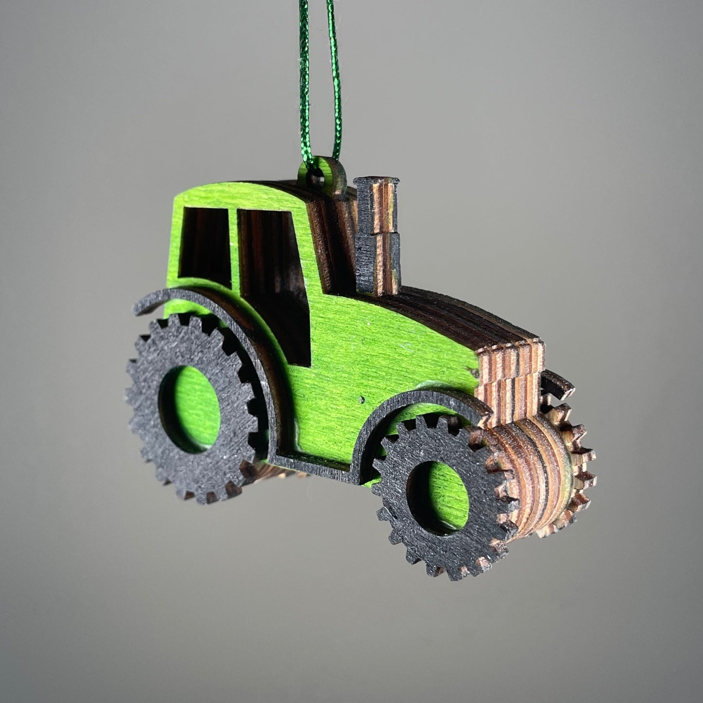 Tractor Bauble - Handmade Ornament by Curious Rabbit ®